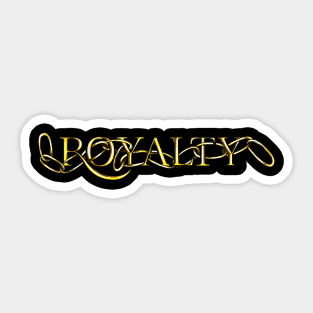 Royalty Sticker